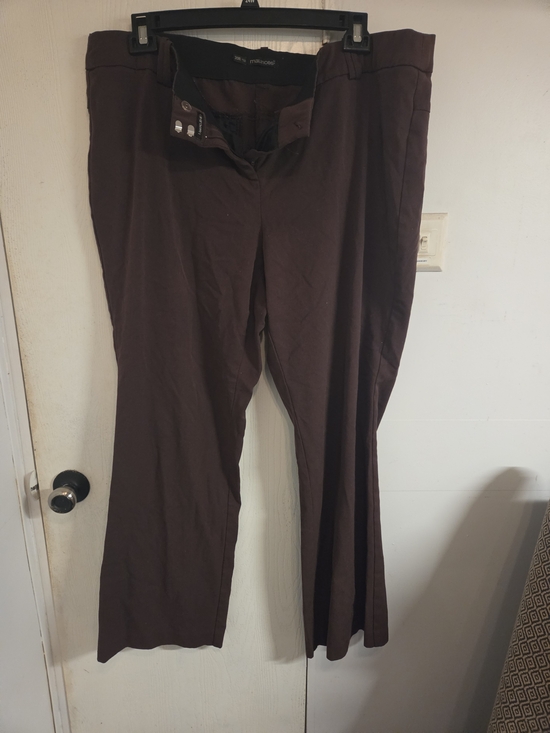 Maurices Pants - Maurices Brown Straight-Leg Pants